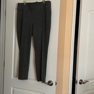 Nine West Gray Stretch Knit Leggings